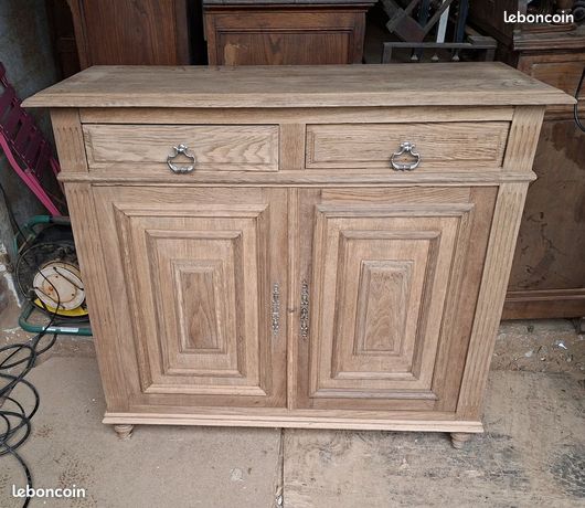 SALLE À MANGER HENRI II complète / buffet - meuble desserte - table - chaises EUR 50,00 - FR