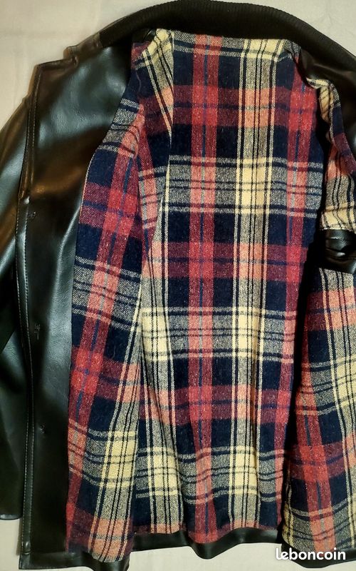 Blouson Cuir Vintage (image 4)