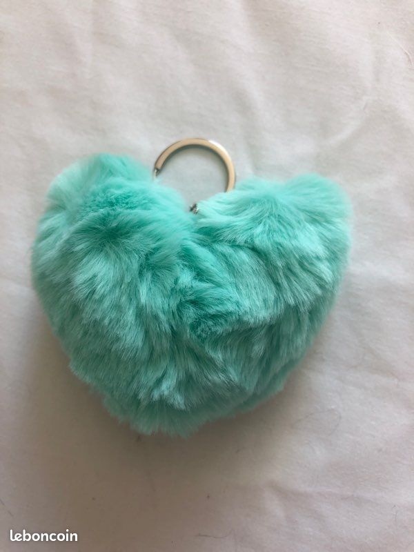 Lot de 2 porte clé pompon (image 2)