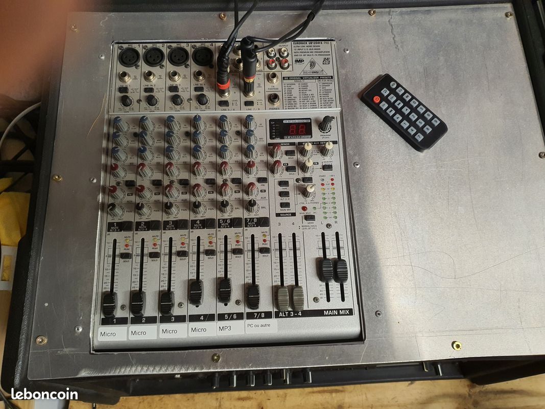 Sono en rack ABS 250 watts + PC Portable + 2 Enceintes 250 Watts (image 2)