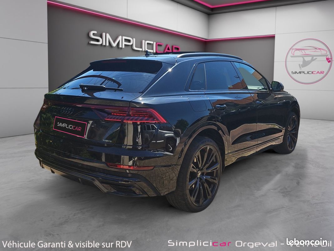AUDI Q8 (2) 3.0 TFSI E 462 QUATTRO S LINE TIPTRONIC 8 462Ch Garantie 12 mois (image 3)