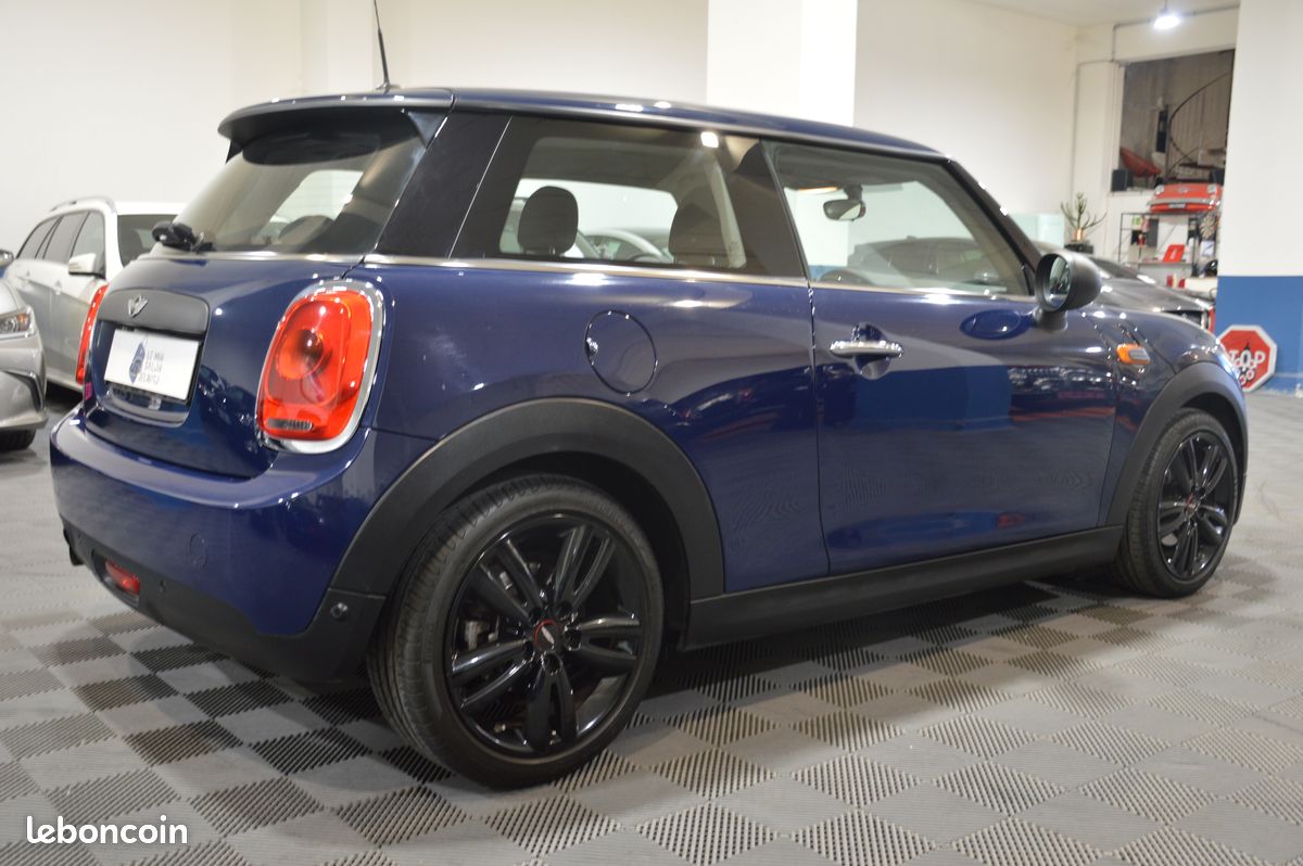 MINI ONE III (F56) 1.2 ONE 102 BOITE AUTO 3 PORTES-67.740km-1ère Main-Climatisation-Sièges Chauffants-Radars-Jantes Track Spoke 17" Noir-Historique Mini-Etat Rare-Garantie 6 Mois (image 3)