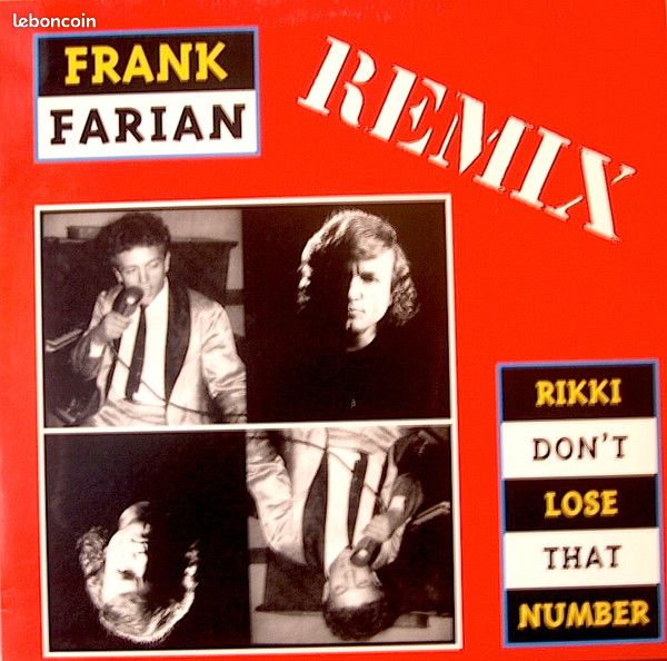 Maxi vinyl 1113 Frank Farian – Rikki Don't Lose That Number (image 1)
