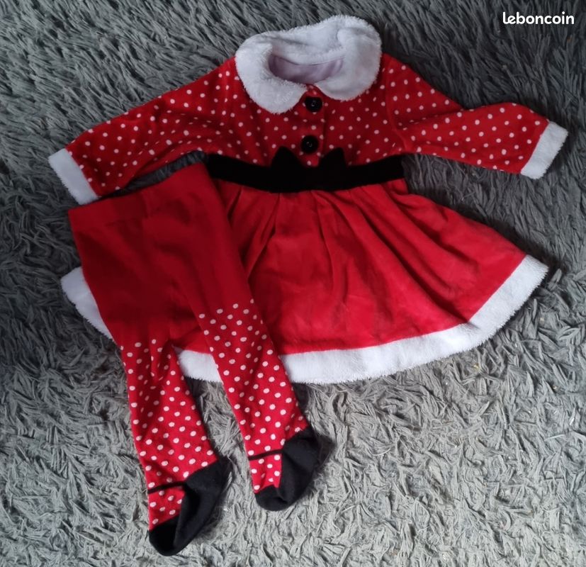 Vetement Bébé Robe De Noel 12 Mois Vertbaudet Robe Noel Bebe 12