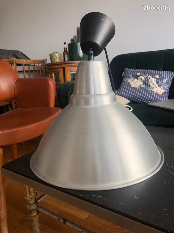Vends deux suspensions luminaires lustres style industriel (image 1)