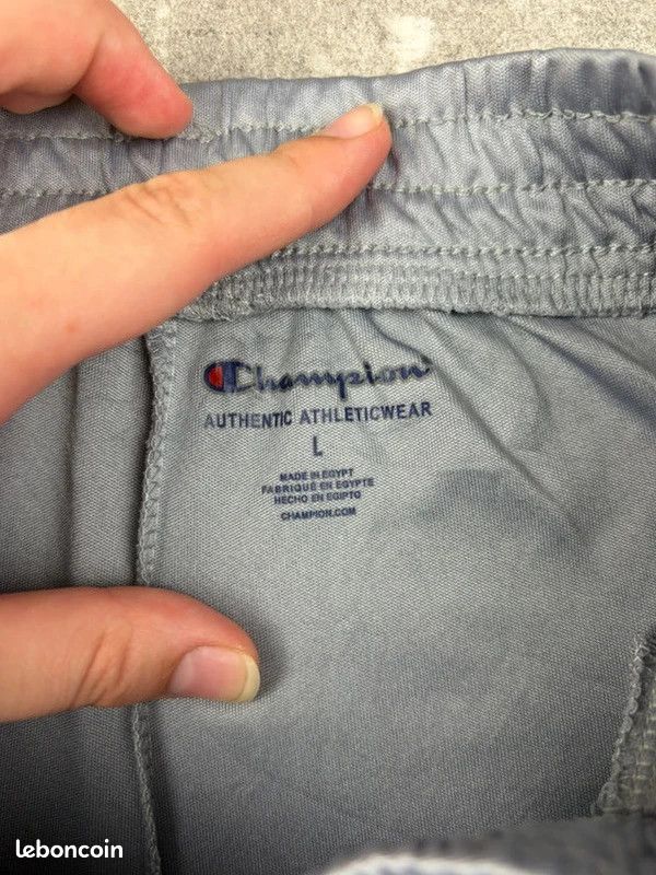 Champion Short De Sport Avec Poches Gris Clair Taille L Garçon Loose Fit Sport Athleisure #U1946 (image 5)
