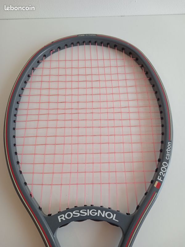 Ancienne Raquette Tennis Rossignol F300 Carbon L 41/2 - Occasion Collection
