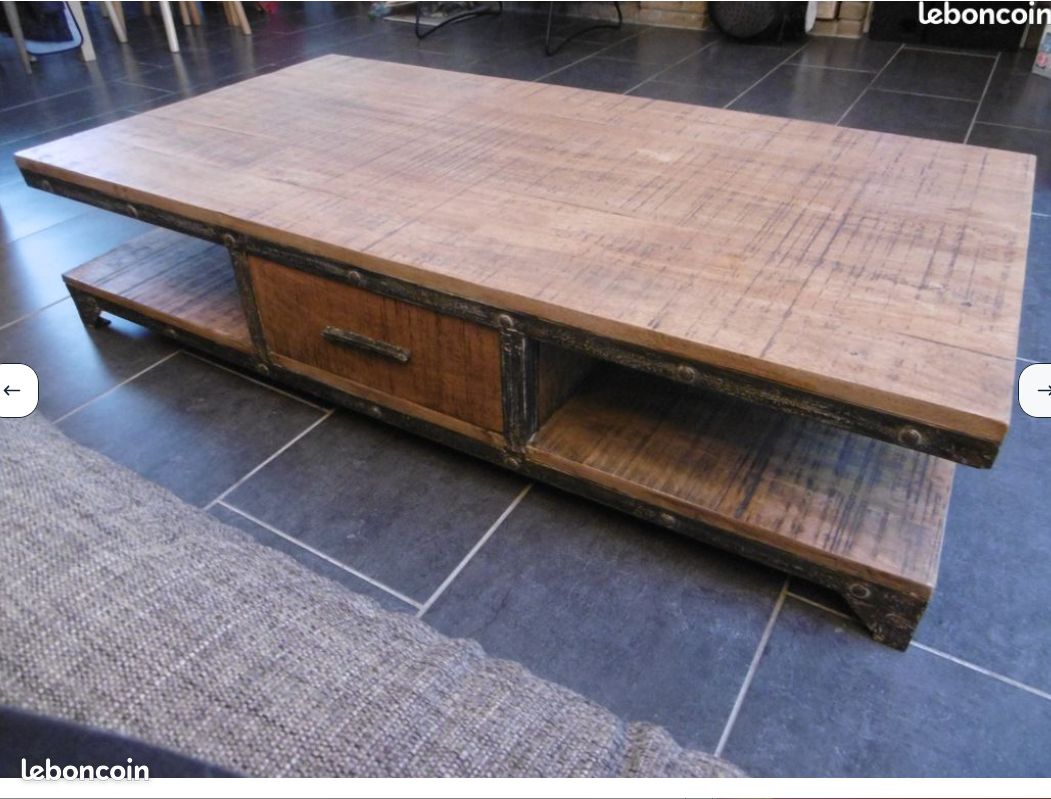Table basse Maison du Monde excellent état (image 2)
