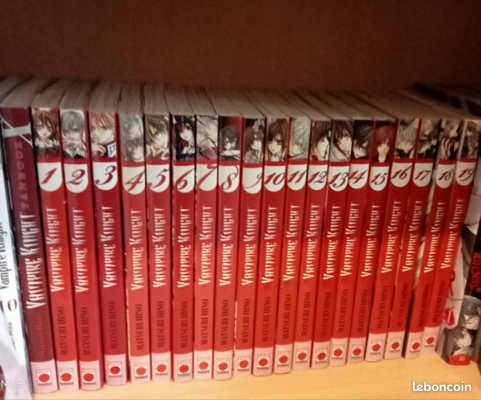 Manga Vampire Knight + fanbook (image 1)