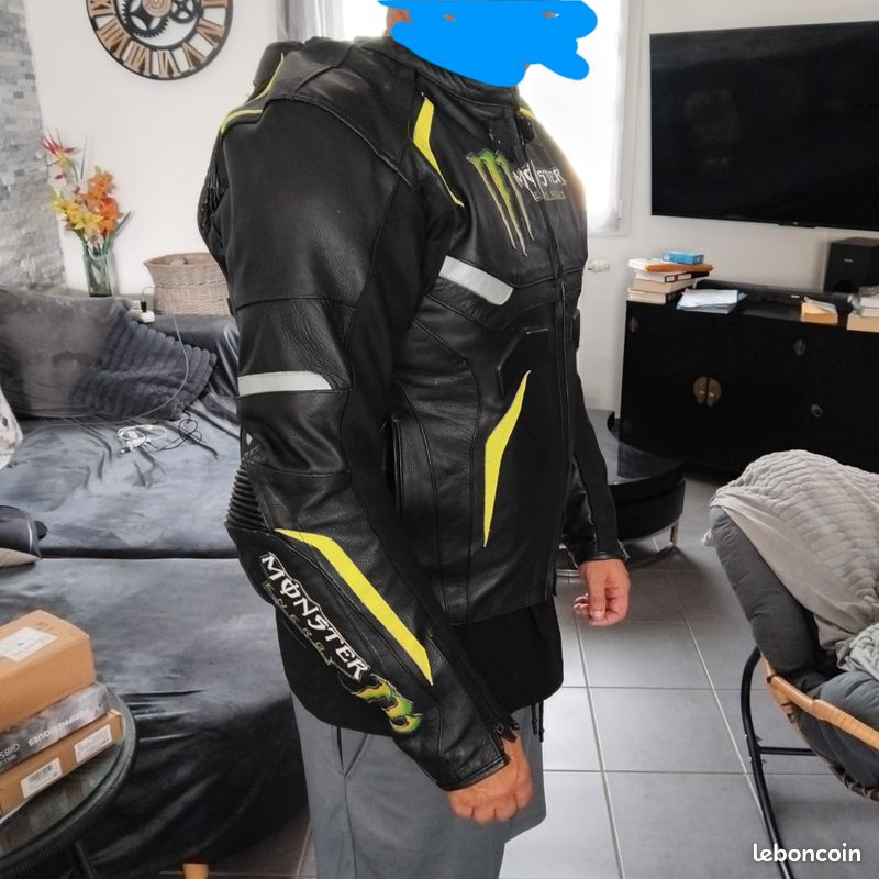 Blouson Moto Cuir Monster Energy Blouson Moto Monster Energy
