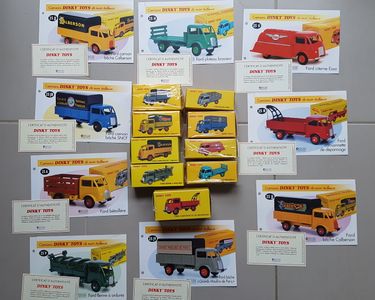 Dinky Toys 25H - Camion Ford Brasseur 1949 - Bleu Métallisé - État Bel (manque Ridelle)