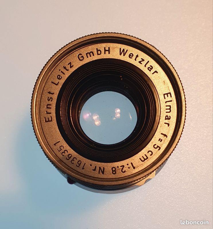 LEICA LTM, M39 ELMAR 50MM '1956' LENS F/2.8 2.8 M. SCALE RANGE FINDER CAMERA e