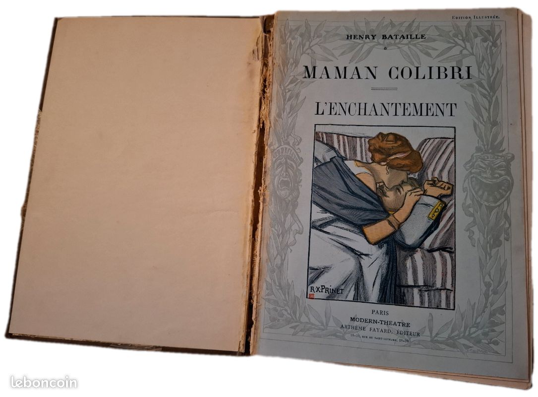 Théâtre, collection : Maman Colibri et l'Enchantement par Henry Bataille 260205 lvr (image 6)