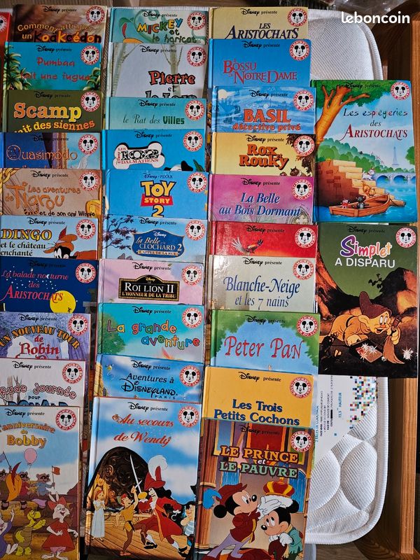 Lot de 62 livres Mickey . Club du livre (image 3)