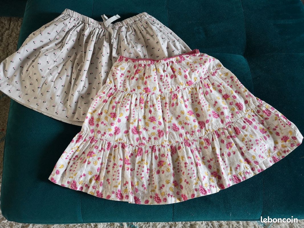 Lot de deux jupes d'été taille 3 ans (image 1)