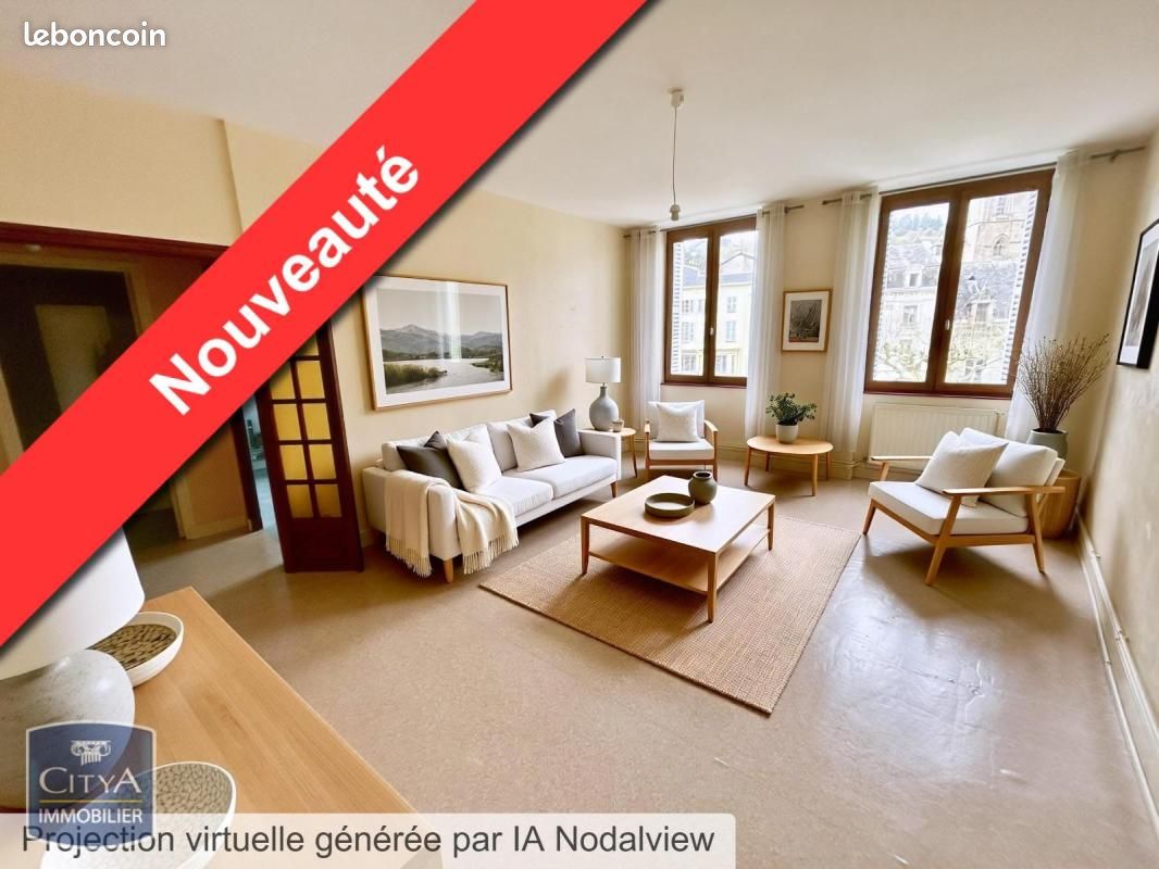 Appartement 2 pièces 71 m² · à Tulle · 71 m² · 51 700 €