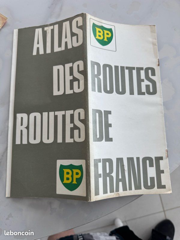 ATLAS CARTE ROUTIÈRE BP ancienne EUR 1,00 - FR