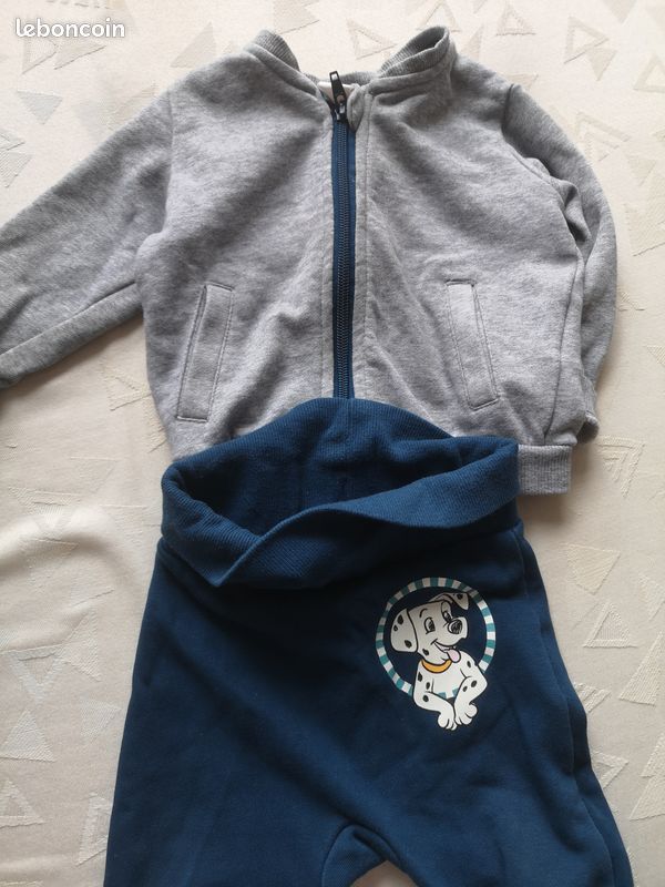 Ensemble Disney 101 Dalmatiens jogging et veste de survet 6 mois (image 6)