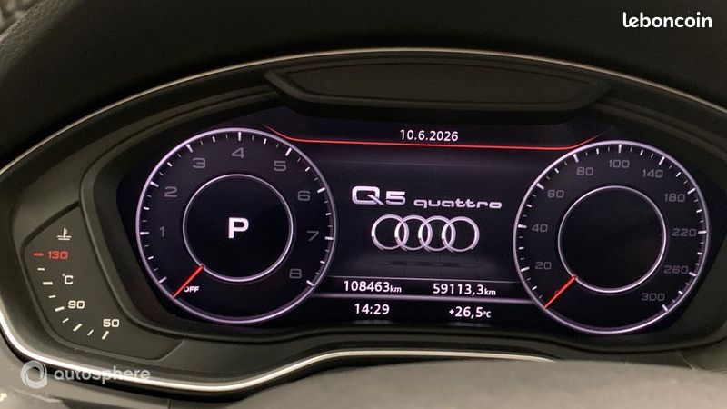 Audi Q5 2.0 TFSI 252ch S line quattro S tronic 7 (image 9)
