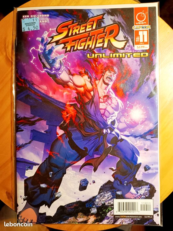 Comic book Street Fighter Unlimited #11 (image 1)