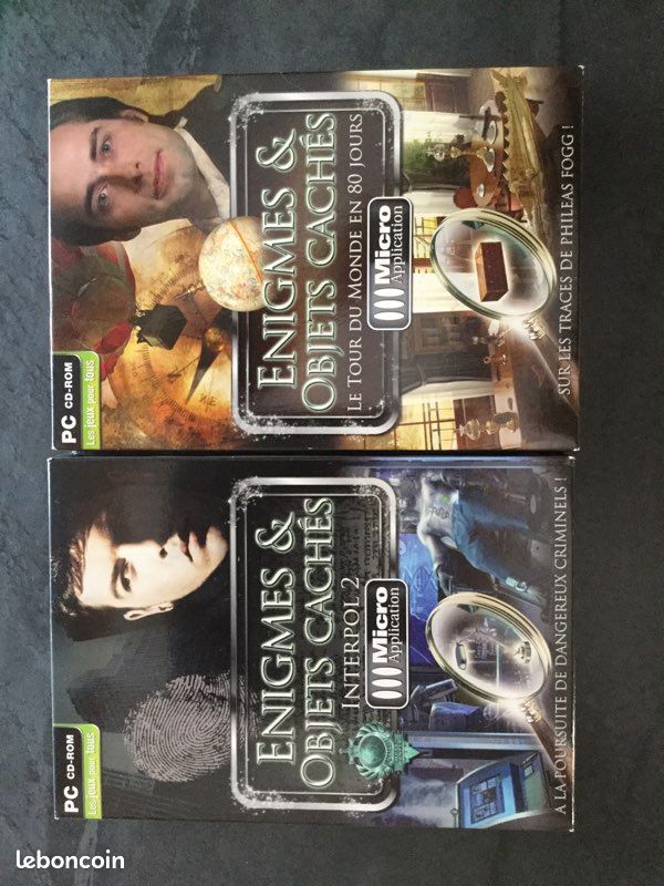 JEUX PC Énigmes & Objets cachés - 2 jeux (image 1)