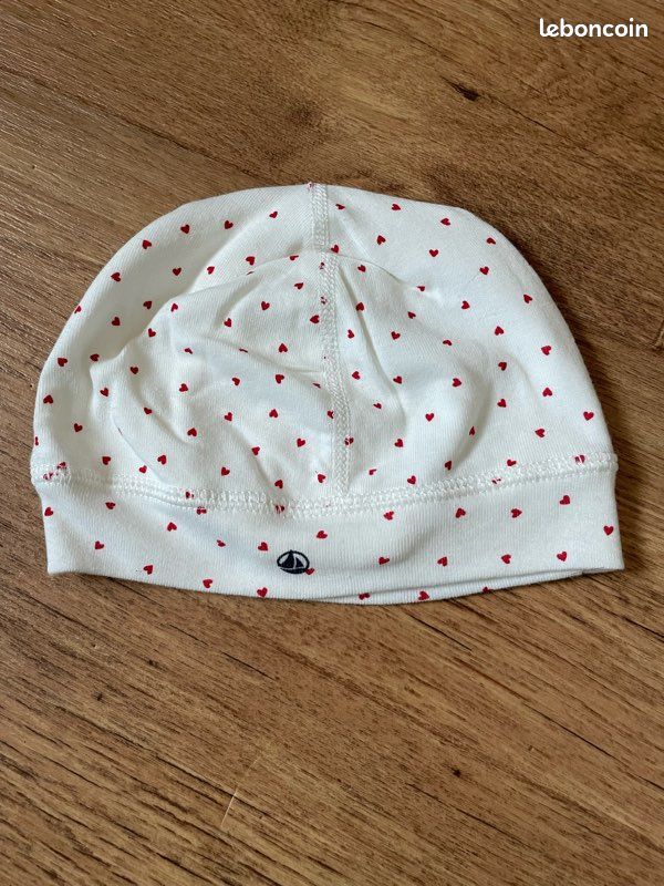 Bonnet petit bateau cœurs Vêtements bébé