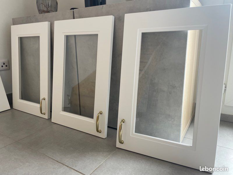 Portes meuble cuisine IKEA METOD AXSTAD + poignée ENERYDA (image 2)
