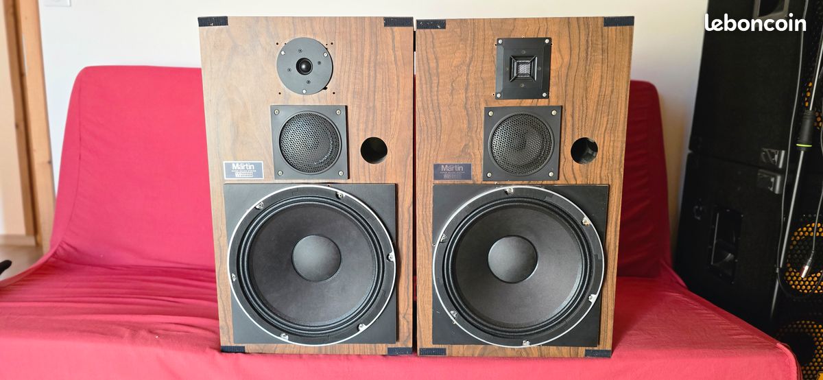 Paire d'enceinte MARTIN Gamma 312 X - Photo, audio & vidéo