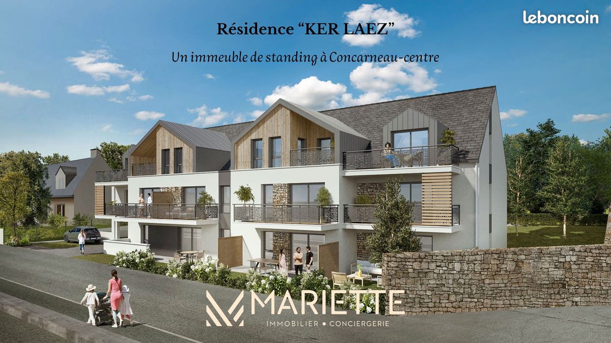 Appartement 2 pièces 47 m² · à Concarneau · 47 m² · 235 000 €