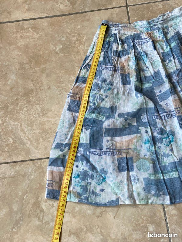 Jupe fluide viscose (image 4)