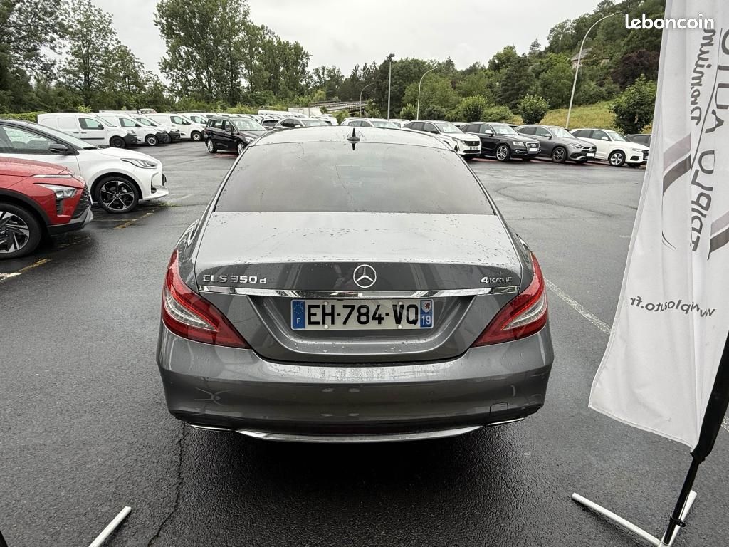 MERCEDES CLS 350 d - BVA 9G-Tronic Plus Sportline 4-Matic - BVA GPS + TOIT OUVRANT + CAMERA AR (image 6)