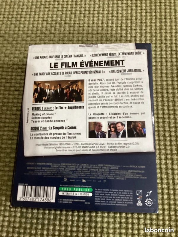 La conquête, Blu-ray (image 2)