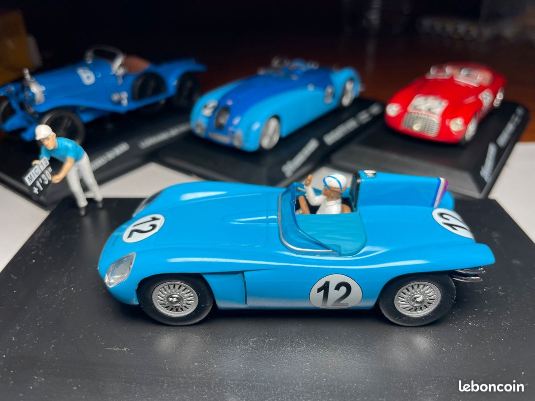 Le Fascicule N°1 De La Collection Les Voitures De Michel Vaillant Miniature 1 43 Vaillante Le Mans 61 Altaya A 76552