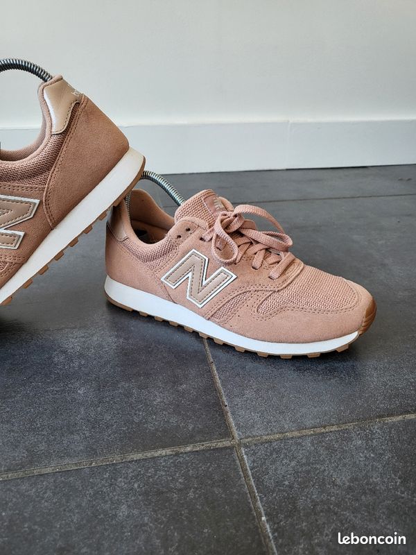 Rose Gold Basket New Balance Femme DorÃ© New Balance Baskets Femme Classics  574 738781 Rose Gold
