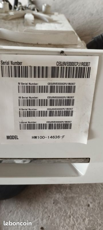 Moteur Haier HCD63/61 Pour Lave-linge HW100-14636-F - Occasion Très Bon état
