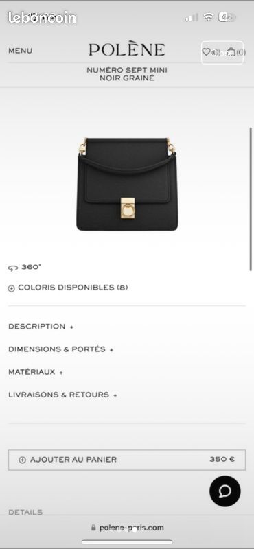 Sac polène numéro Accessoires Bagagerie