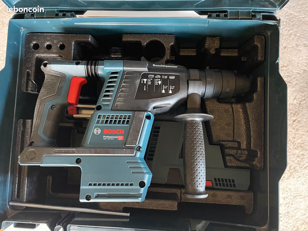 Perforateur sans-fil SDS plus BOSCH GBH 18V-26F avec GDE 18V-16 (image 3)