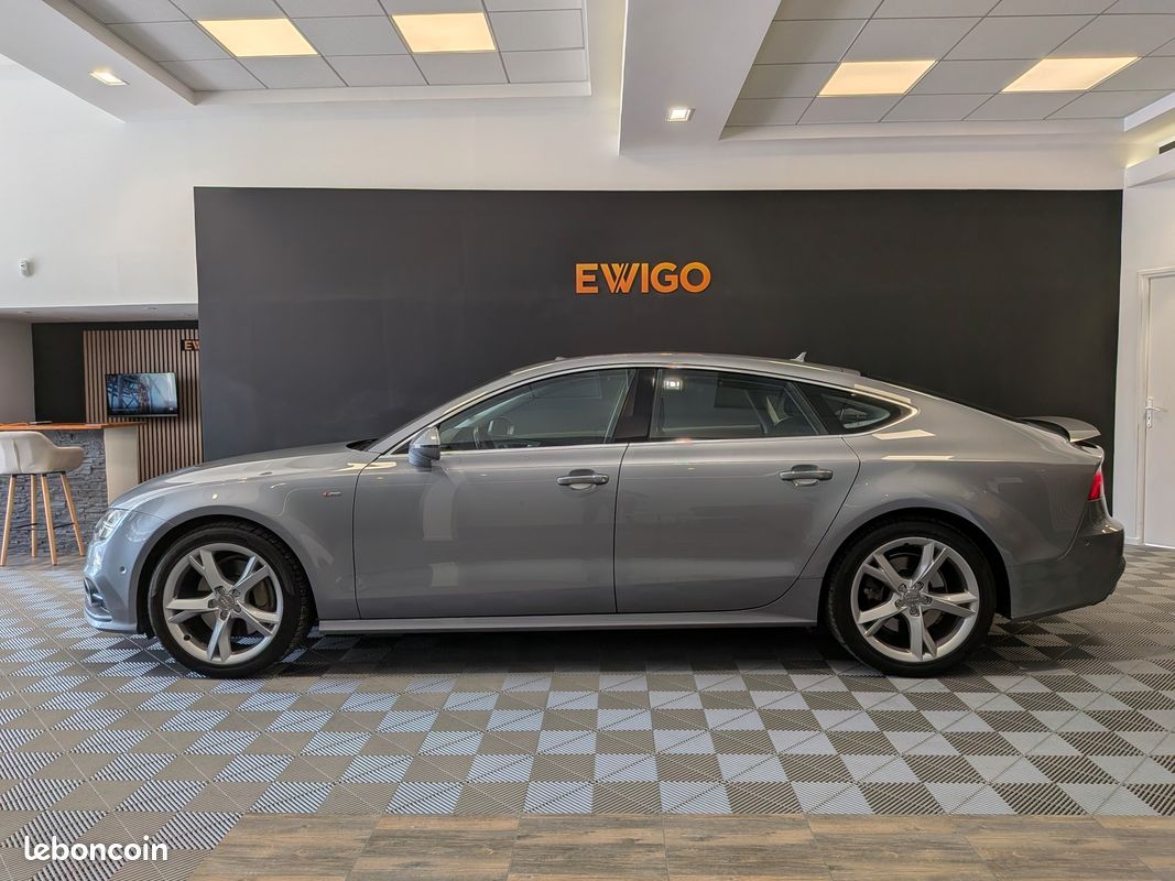 Audi a7 sportback 3.0 tdi 218 ch s line quattro sieges chauffants av / ar toit ouvrant etat proche du neuf (image 23)
