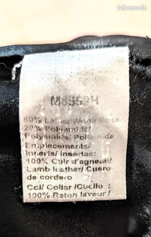 Manteau capuche SANDRO taille S ( 36) (image 8)