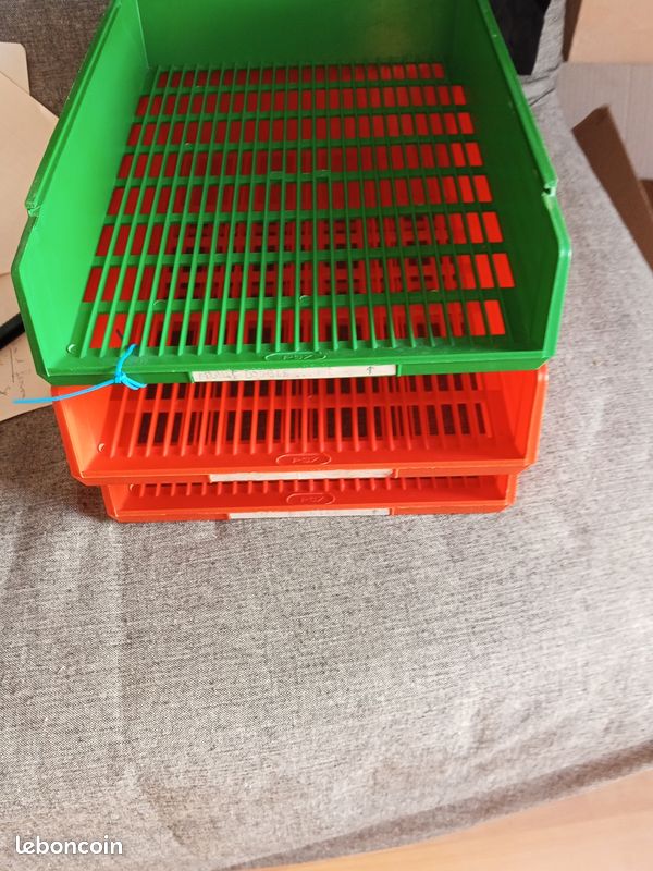 3 casiers de rangement pour bureau (image 2)