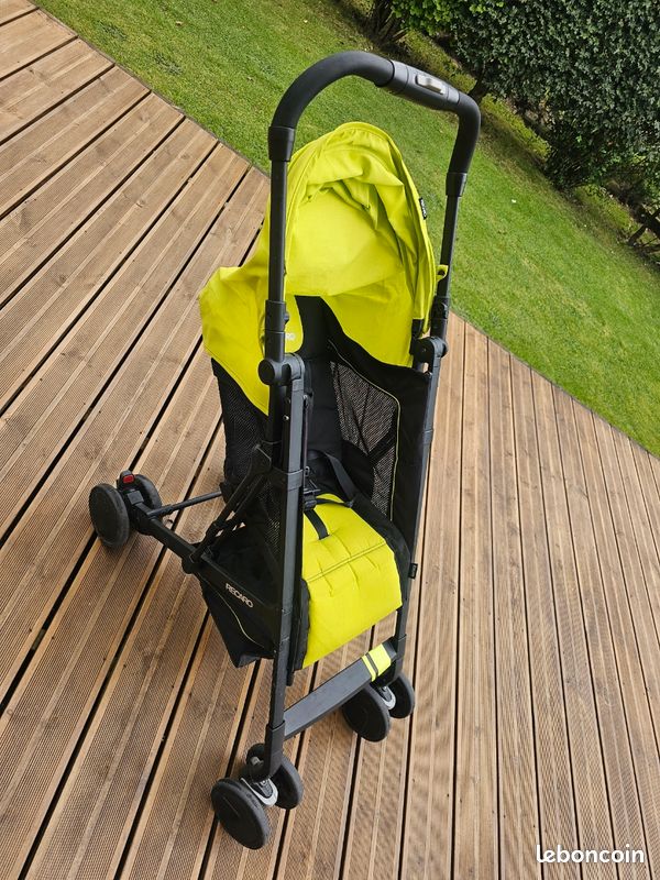 Poussette canne recaro easylife verte - excellent état (image 2)