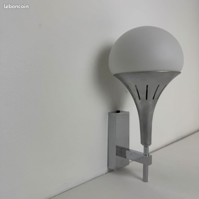 Gaëtano Sciolari, Paire D’appliques En Opaline