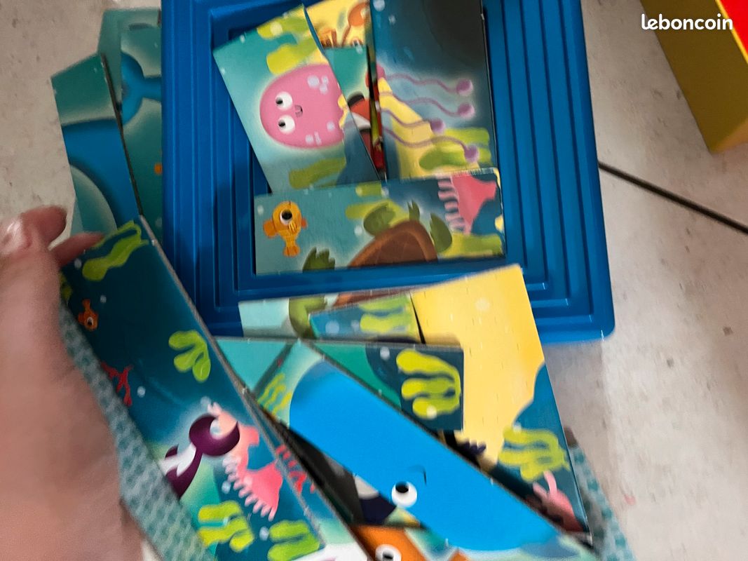Puzzle progressif complet thème de la mer (image 5)