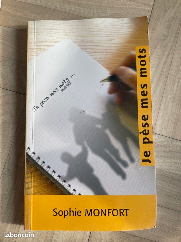 Livre je pèse mes mots maux Sophie monfort éditions harmoxel (image 1)