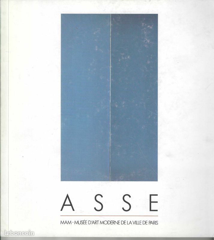 Geneviève ASSE - MAMVP 1988 - Catalogue d'exposition (image 1)