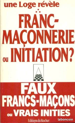 Livre franc-maçonnerie ou initiation? En bon état (image 1)