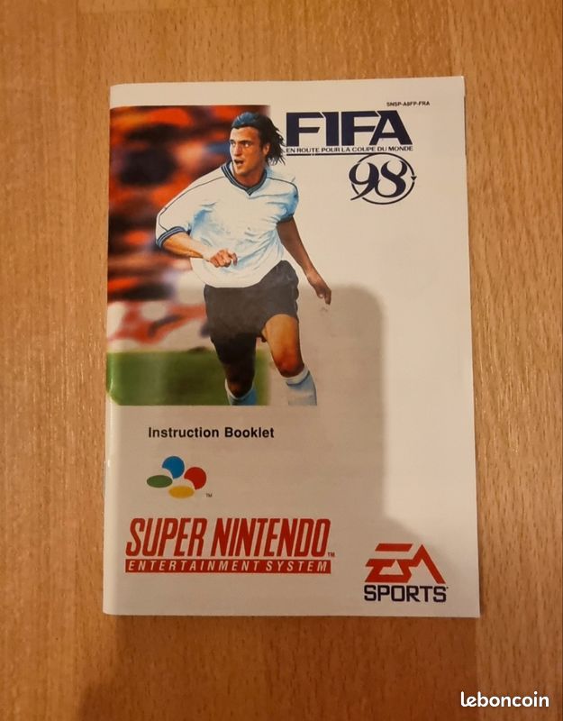 FIFA 98 – Super Nintendo (SNES) – Complet en boîte – Bon état (image 4)