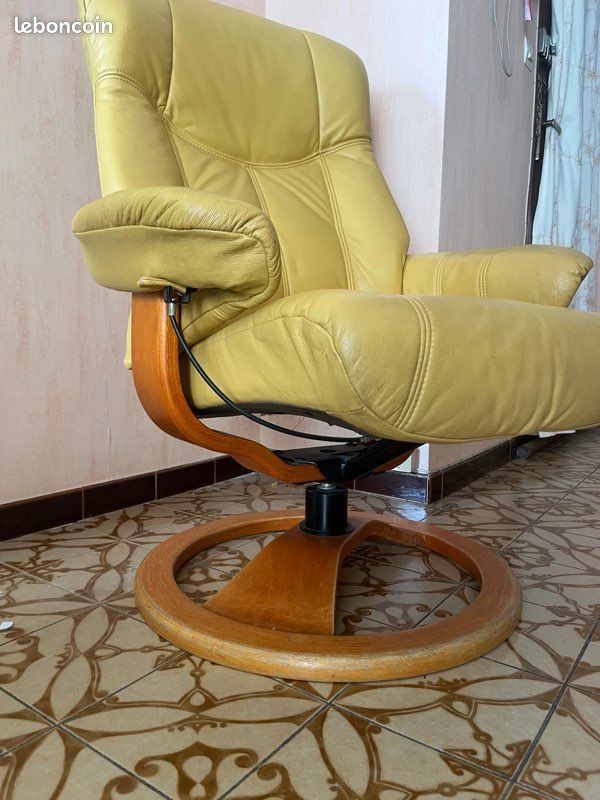 Fauteuil cuir (image 3)