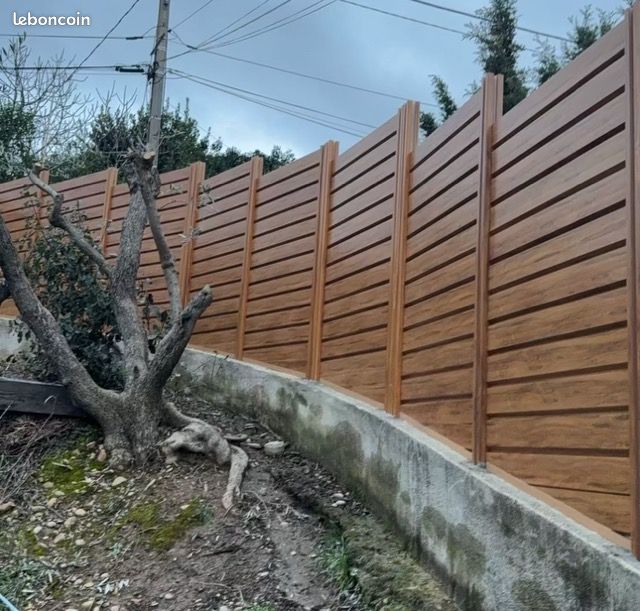 Clôture aluminium en persienne qualité T5 prix mini (image 3)
