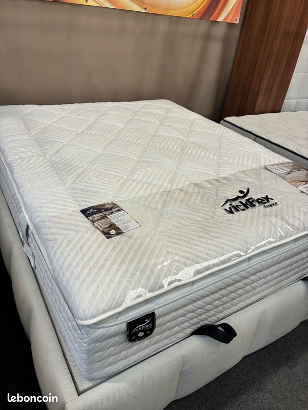 Matelas sommiers 90/190 140/190 160/200 180/200 (image 4)